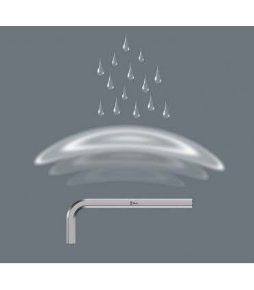 Wera 950 Krom Kaplı Allen Anahtar Hexplus 19mm 05021095001