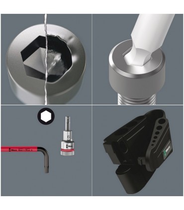 Wera 950/9 SPKL HexPlus Topbaş Renkli Alyan Seti 05022089001