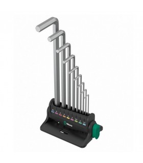 Wera 950/9 PKL Krom HexPlus Topbaş Allen Set 8 Mıknatıslı 05022102001
