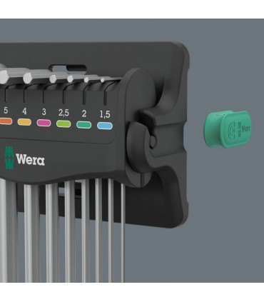 Wera 950/9 PKL Krom HexPlus Topbaş Allen Set 8 Mıknatıslı 05022102001