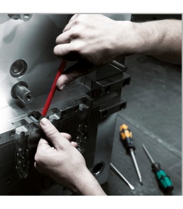 Wera 950/9 HexPlus 5 Krom Kaplı Alyan Anahtar Seti Kısa 05021406001