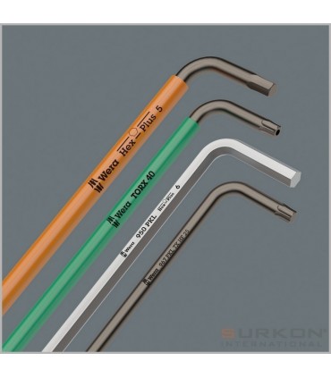 Wera 950/9 BM HexPlus 7 Blacklaser Alyan Anahtar Seti 05021737001