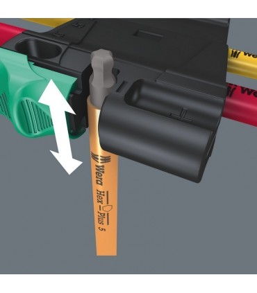 Wera 950/7 SPKL Hexplus Mıknatıslı Topbaş Renkli Alyan Seti 05022534001