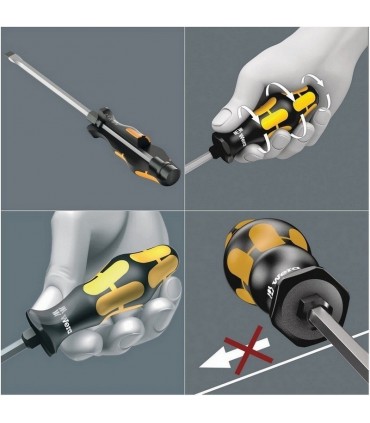 Wera 932 A SB Keski Tornavida Düz 1.6x9.0x150mm 05100087001