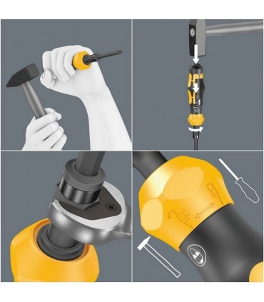 Wera 921 Darbeli Vida Sökücü Keski Tornavida 05018100001