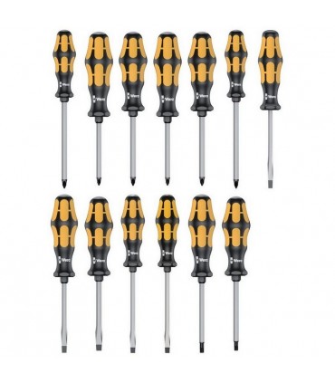 Wera 900 Chiseldriver Keski Tornavida Seti 13 Parça 05133285001