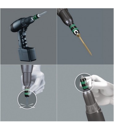 Wera 887/4 RR SB Rapidaptor Mıknatıslı Bits Tutucu 57mm 05073511001