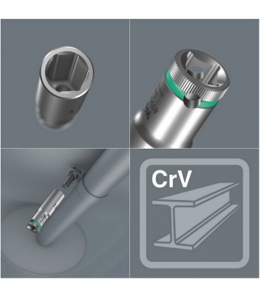 Wera 8790 HMC 1/2" Soket Derin Lokma 83x15mm 05004555001