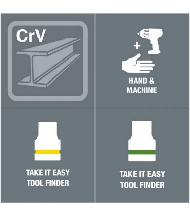 Wera 8790 HMC 1/2" Soket Derin Lokma 83x10mm 05004550001