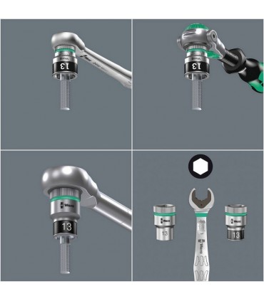 Wera 8790 HMB HF Zyklop 3/8" Lokma 29x18mm 05003752001