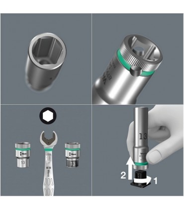 Wera 8790 HMB Belt B 3/8" Derin Lokma Set 1 05004545001