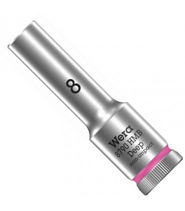 Wera 8790 HMB 3/8" Soket Derin Lokma 64x8mm 05004530001