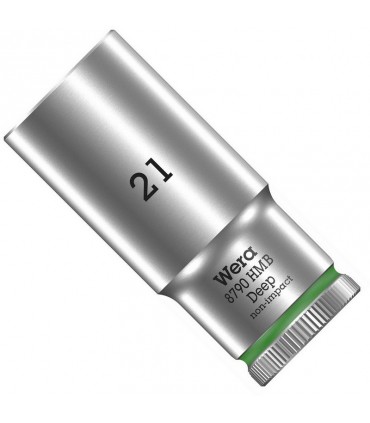 Wera 8790 HMB 3/8" Soket Derin Lokma 64x21mm 05004543001