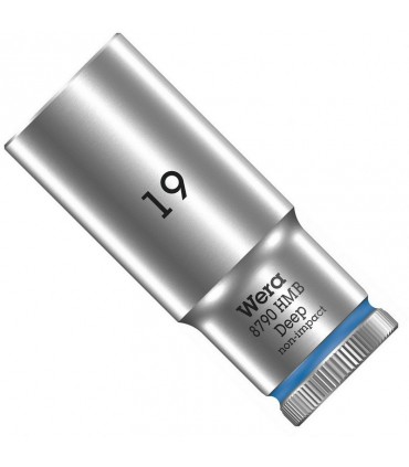 Wera 8790 HMB 3/8" Soket Derin Lokma 64x19mm 05004541001