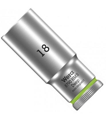 Wera 8790 HMB 3/8" Soket Derin Lokma 64x18mm 05004540001