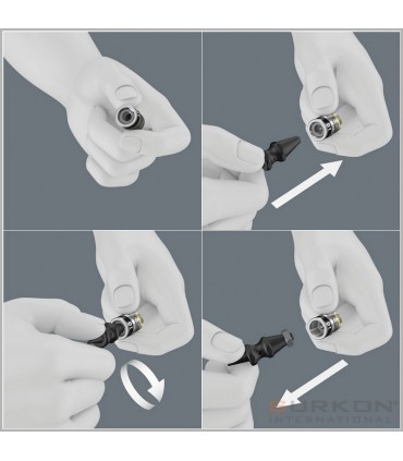 Wera 8790 HMA HF Zyklop 1/4" Lokma Seti Belt A1 05003880001