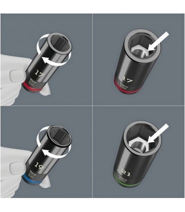 Wera 8790 C Zyklop Impaktor 1/2" Lokma 38x13mm 05004570001