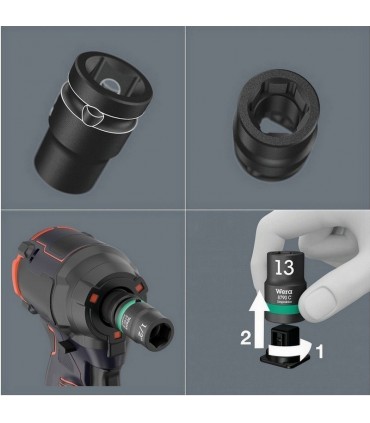 Wera 8790 C 1/2" Soket Lokma Impaktor 38x15mm 05004572001