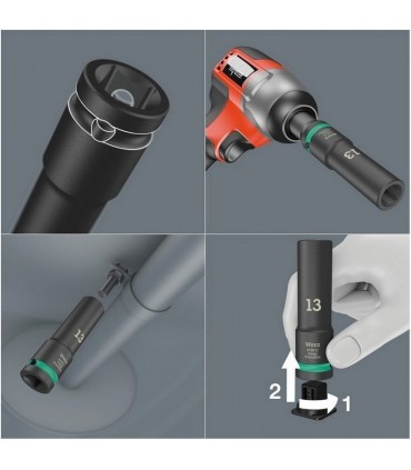 Wera 8790 C 1/2" Soket Derin Lokma Impaktor 83x27mm 05004840001