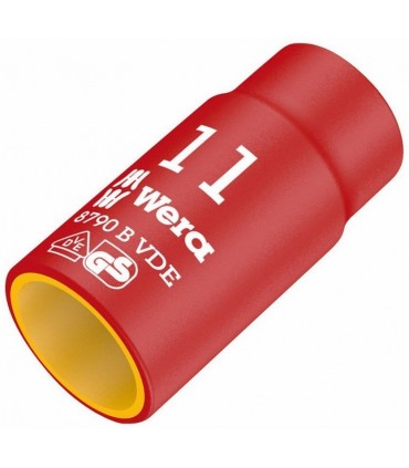 Wera 8790 B VDE 3/8" Zyklop Soket Lokma 46x8mm 05004952001