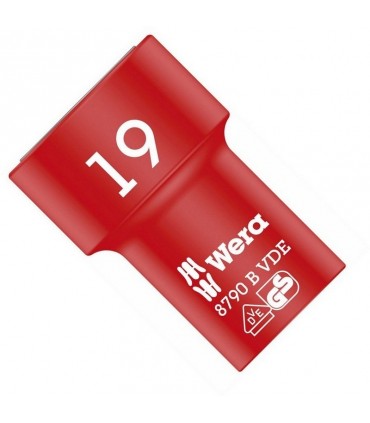 Wera 8790 B VDE 3/8" Zyklop Soket Lokma 46x19mm 05004963001