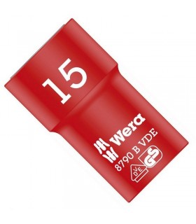 Wera 8790 B VDE 3/8" Zyklop Soket Lokma 46x15mm 05004959001