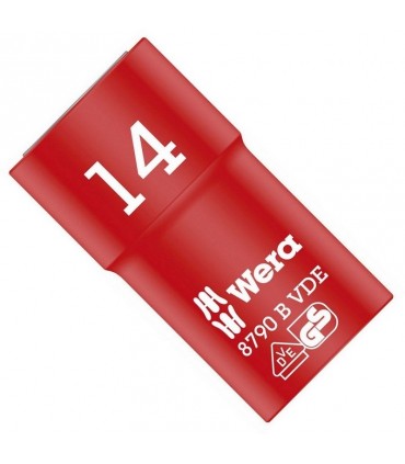 Wera 8790 B VDE 3/8" Zyklop Soket Lokma 46x14mm 05004958001