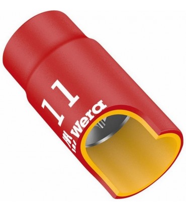 Wera 8790 B VDE 3/8" Zyklop Soket Lokma 46x12mm 05004956001