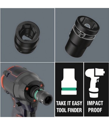 Wera 8790 B Impaktor 3/8" Lokma 7/16" 30mm 05005517001