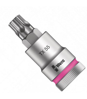Wera 8767 C Zylop 1/2" Lokma Bits Torx HF TX55x60mm 05003837001