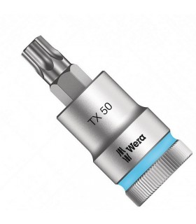Wera 8767 C Zylop 1/2" Lokma Bits Torx HF TX50x60mm 05003836001