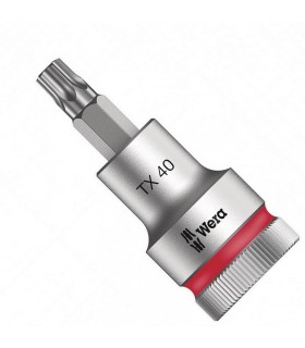 Wera 8767 C Zylop 1/2" Lokma Bits Torx HF TX40x60mm 05003834001