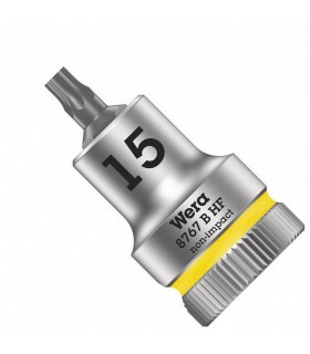 Wera 8767 B Zylop 3/8" Lokma Bits Torx HF TX15x35mm 05003060001