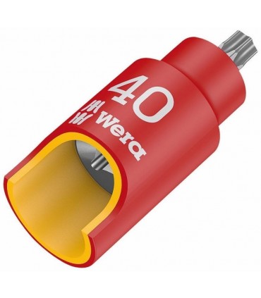 Wera 8767 B VDE HF İzole 3/8" Lokma Torx Bits TX40 05004924001