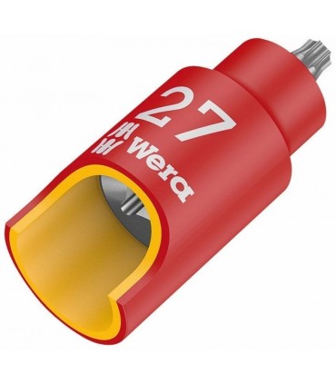 Wera 8767 B VDE HF İzole 3/8" Lokma Torx Bits TX27 05004922001