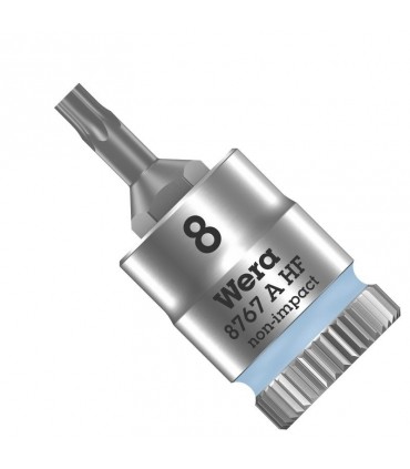 Wera 8767 A HF Zyklop 1/4" Lokma Torx Bits 28mm TX8 05003360001