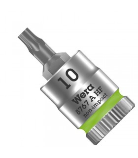 Wera 8767 A HF Zyklop 1/4" Lokma Torx Bits 28mm TX10 05003362001