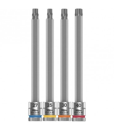 Wera 8767 A HF Zyklop 1/4" Lokma Torx Bits 100mm TX27 05003368001