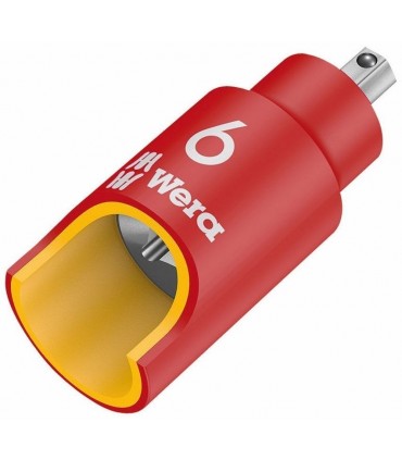 Wera 8740 B VDE HF İzole 3/8" Lokma HexPlus Bits 6mm 05004902001