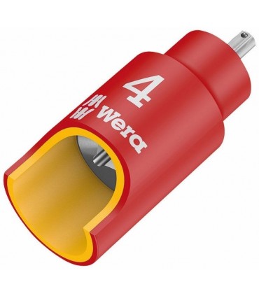 Wera 8740 B VDE HF İzole 3/8" Lokma HexPlus Bits 4mm 05004900001