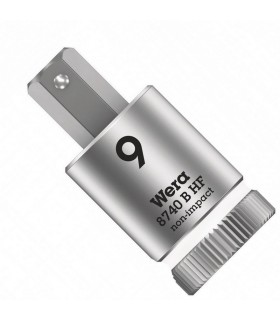 Wera 8740 B HF Zylop 3/8" Lokma Bits HexPlus 9x38.5mm 05003041001