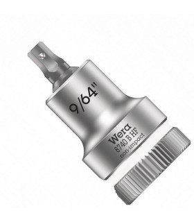 Wera 8740 B HF Zylop 3/8" Lokma Bits HexPlus 9/64"x35mm 05003082001