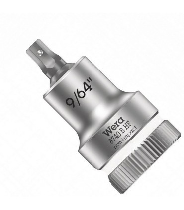 Wera 8740 B HF Zylop 3/8" Lokma Bits HexPlus 9/64"x35mm 05003082001