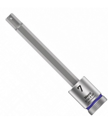 Wera 8740 B HF Zylop 3/8" Lokma Bits HexPlus 7x100mm 05003038001