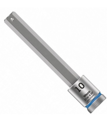 Wera 8740 B HF Zylop 3/8" Lokma Bits HexPlus 10x100mm 05003044001