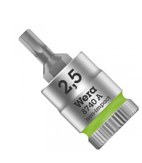 Wera 8740 A Zyklop 1/4" Lokma HexPlus Bits 28x2,5mm 05003331001