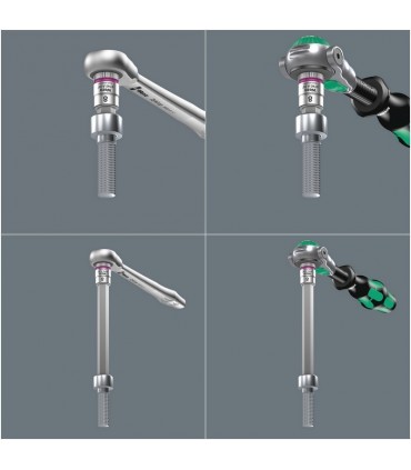 Wera 8740 A HF Zyklop 1/4" Lokma HexPlus Bits 28x7mm 05003341001