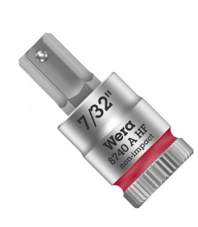 Wera 8740 A HF Zyklop 1/4" Lokma HexPlus Bits 28mm 7/32" 05003387001