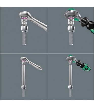 Wera 8740 A HF Zyklop 1/4" Lokma HexPlus Bits 28mm 1/4" 05003388001