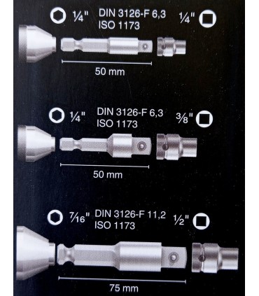 Wera 870/4/7 Bits Lokma Çevirici Seti 05073200001